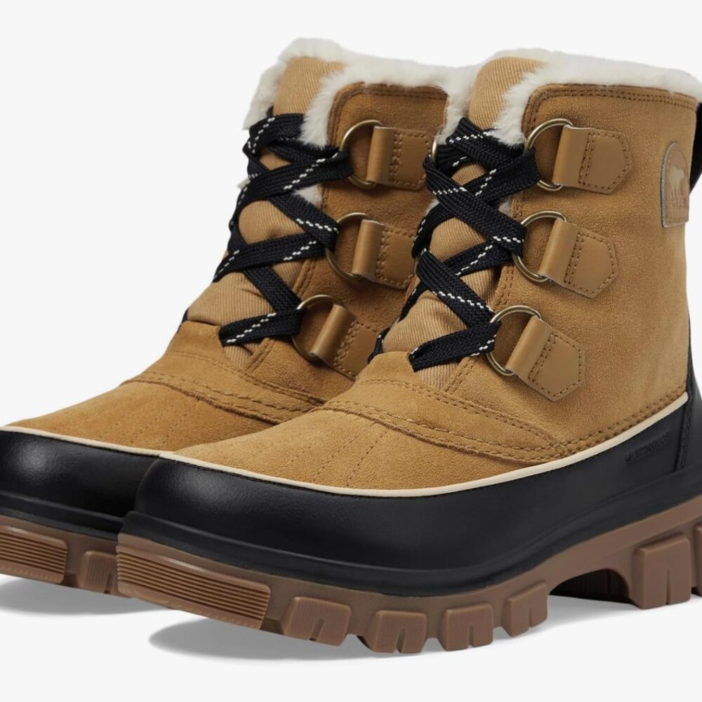 Sorel Tivoli IV Waterproof boot; Size 7.5M; Color: Curry/Black
